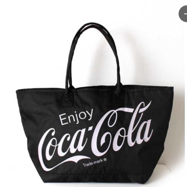 コカ・コーラ(コカコーラ)の最終お値下げ☆★ コカコーラ BIG ロゴトートバッグ レディースのバッグ(トートバッグ)の商品写真