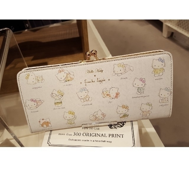 franche lippee(フランシュリッペ)のフランシュリッペ　☆キティ長財布(新品)牛革☆がま口 レディースのファッション小物(財布)の商品写真