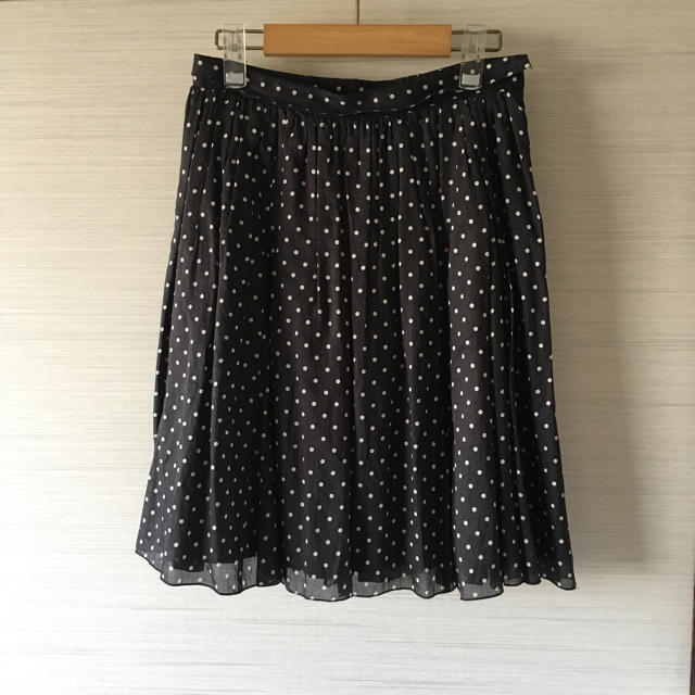 TOMORROWLAND(トゥモローランド)のトゥモローランド 水玉柄 スカート レディースのスカート(ひざ丈スカート)の商品写真