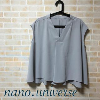 ナノユニバース(nano・universe)の【nano.universe】ノースリーブトップス(カットソー(半袖/袖なし))