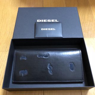 ディーゼル(DIESEL)の【新品未使用箱付き】DIESEL ディーゼル 長財布 ブラックおしゃれ(長財布)