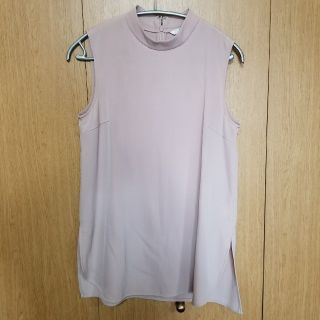 ユニクロ(UNIQLO)のハイネックブラウス　UNIQLO(シャツ/ブラウス(半袖/袖なし))