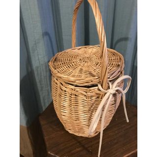 コウベレタス(神戸レタス)の♡様専用！神戸レタス カゴバッグ ベージュ(かごバッグ/ストローバッグ)