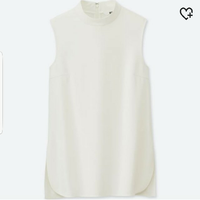 UNIQLO(ユニクロ)のハイネックブラウス　UNIQLO レディースのトップス(シャツ/ブラウス(半袖/袖なし))の商品写真