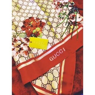 グッチ(GUCCI)のGUCCI 新品 スカーフ(バンダナ/スカーフ)