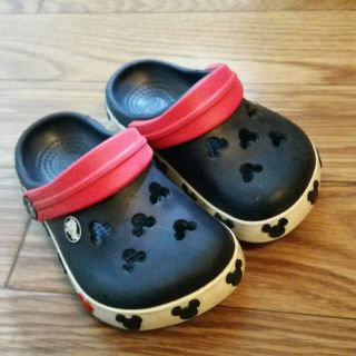 クロックス(crocs)の【sanamu様専用】クロックス　ミッキー(サンダル)