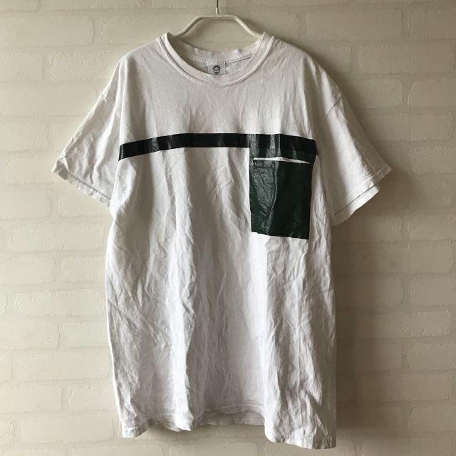 TOGA(トーガ)のTOGA トーガ ポケット 切替 Tシャツ メンズ ホワイト M メンズのトップス(Tシャツ/カットソー(半袖/袖なし))の商品写真