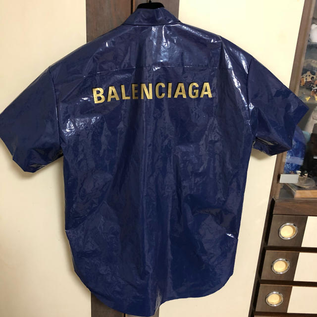 Balenciaga(バレンシアガ)のBALENCIAGA 18SS PVCshirt メンズのトップス(シャツ)の商品写真
