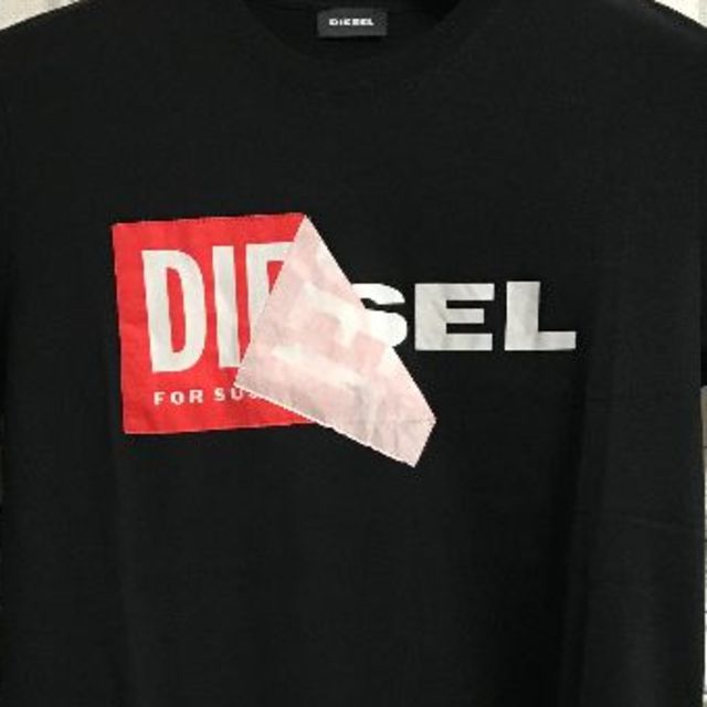 DIESEL(ディーゼル)の【DIESEL】 TーDIEGOーQA Tシャツ　黒ＸＬサイズ メンズのトップス(Tシャツ/カットソー(半袖/袖なし))の商品写真