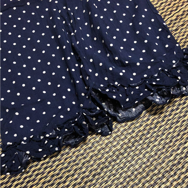 ZARA KIDS(ザラキッズ)のドット柄パンツ★120 キッズ/ベビー/マタニティのキッズ服女の子用(90cm~)(パンツ/スパッツ)の商品写真