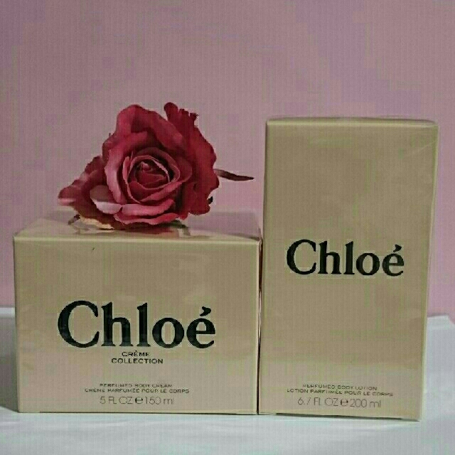 Chloe(クロエ)の♥新品未開封♥Chloe パフュームボディクリーム & ボディーローション コスメ/美容のボディケア(ボディクリーム)の商品写真