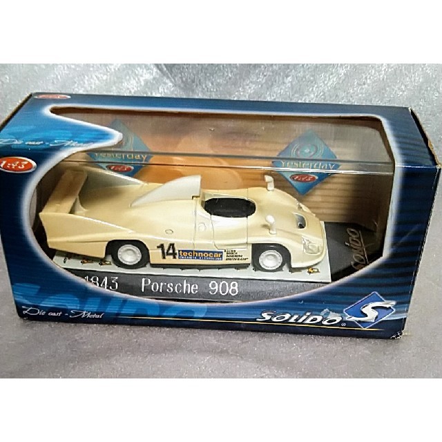 Porsche(ポルシェ)の新品レアSOLIDO S Porsche ポルシェ 908 1843年 エンタメ/ホビーのおもちゃ/ぬいぐるみ(ミニカー)の商品写真