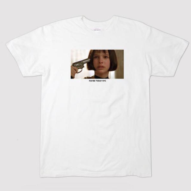 maybe today nyc mathilda tee white M