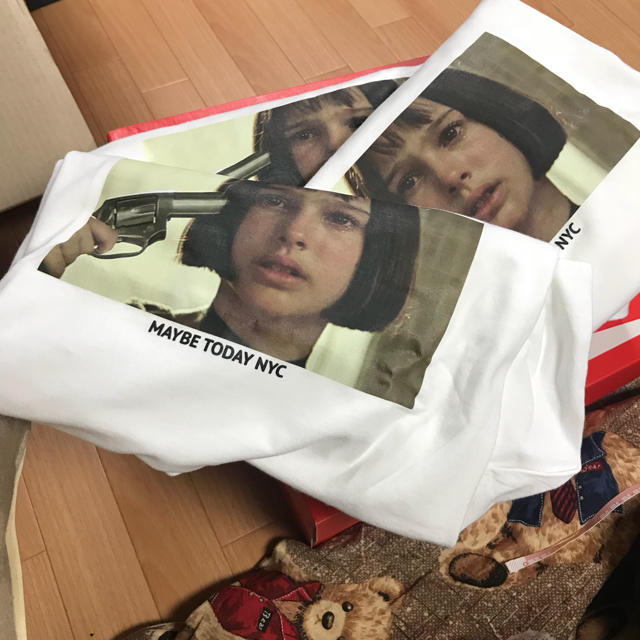 maybe today nyc mathilda tee white M