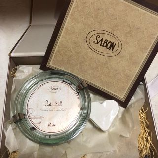 サボン(SABON)のSABON バスソルト &ソープ  ローズの香り☆(入浴剤/バスソルト)