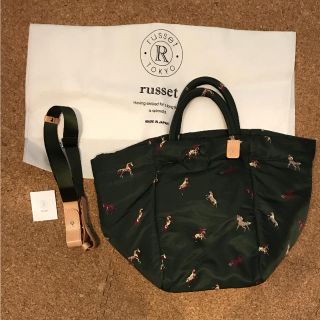 ラシット(Russet)のrusset woodrunder 馬 3wayバッグ(トートバッグ)