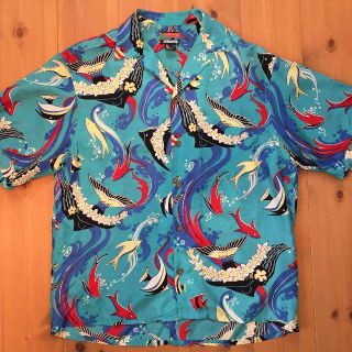 パタゴニア(patagonia)の86年製 １stモデル パタロハ トロピカルフィッシュ pataloha(シャツ)