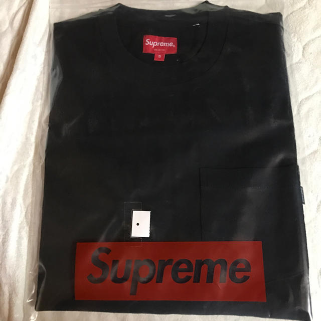 Supreme(シュプリーム)のsupreme Pocket Tee S 黒 black ブラック メンズのトップス(Tシャツ/カットソー(半袖/袖なし))の商品写真