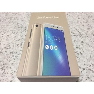 エイスース(ASUS)の新品☆ASUS ZenFone Live ZB501KL-GD16 ゴールド(スマートフォン本体)