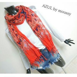 アズールバイマウジー(AZUL by moussy)のAZUL by moussy*ストール(ストール/パシュミナ)