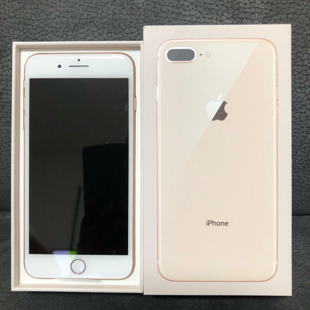 iPhone(アイフォーン)のiPhone8 Plus Gold 256GB SIMフリー 新品 スマホ/家電/カメラのスマートフォン/携帯電話(スマートフォン本体)の商品写真