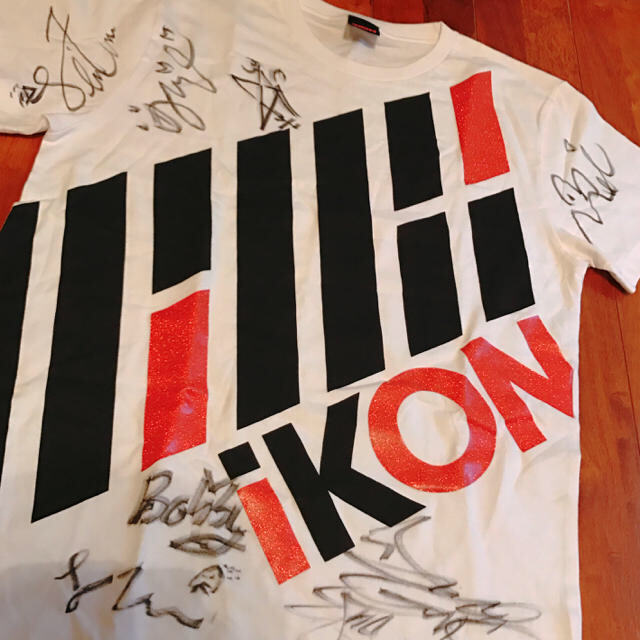 iKON サイン入りTシャツアイドルグッズ