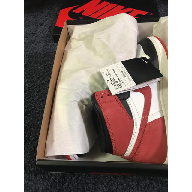 Air Jordan 1 Track Red OG BG 25cm 国内正規品