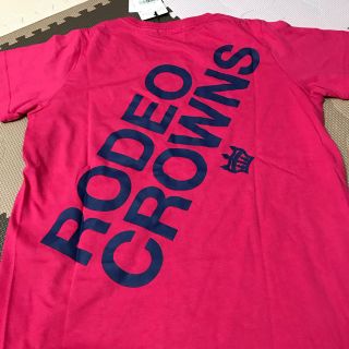 ロデオクラウンズワイドボウル(RODEO CROWNS WIDE BOWL)の新品タグつき ロデオ Tシャツ ロゴT rodeo 親子リンク(Tシャツ(半袖/袖なし))