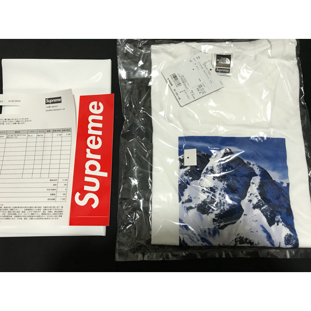 国内正規】supreme The North Face Tシャツ 雪山 数量限定セール