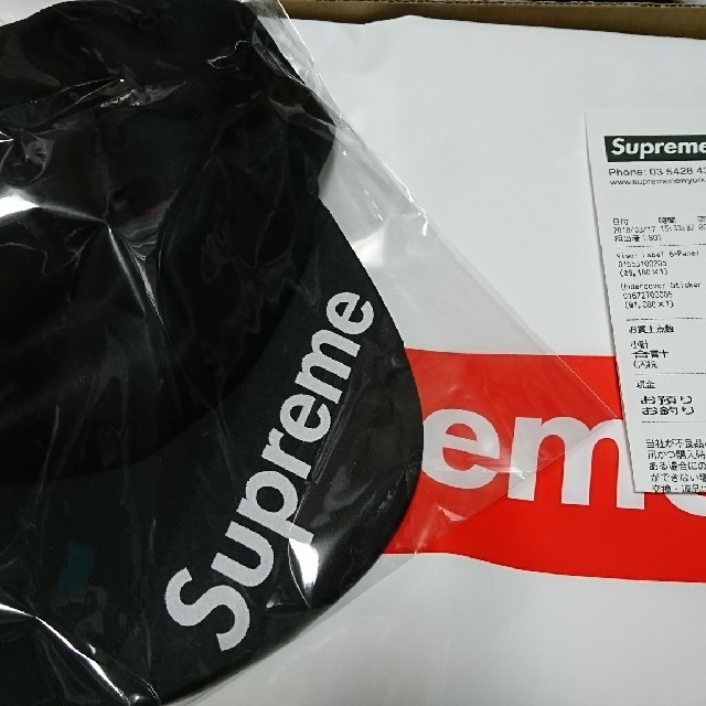 supreme Visor Label 6-Panel Black 【 新品 】 35.0割引 - www.toi.bo