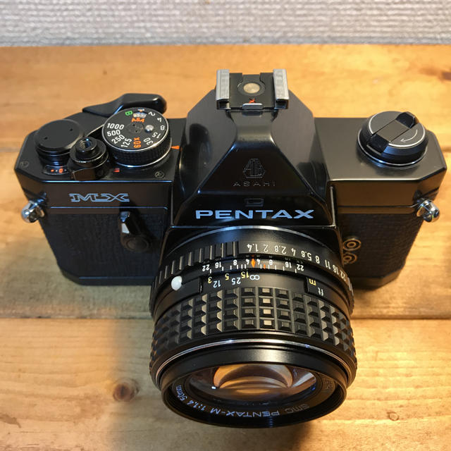 フィルムカメラ　PENTAX MX レンズ付き　動作品