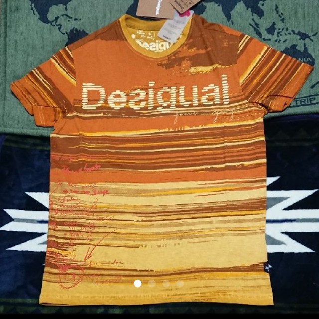 DESIGUAL(デシグアル)のデシグアル(プリントカットソー) メンズのトップス(Tシャツ/カットソー(半袖/袖なし))の商品写真