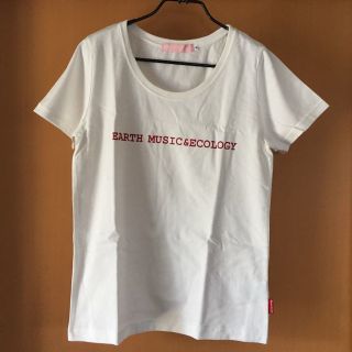 アースミュージックアンドエコロジー(earth music & ecology)のTシャツ  白(その他)