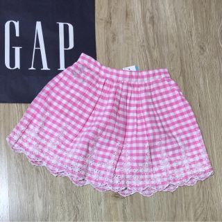 ベビーギャップ(babyGAP)のベビーギャップ チェックスカート 105センチ サラジェシカパーカー(スカート)