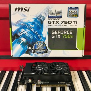 MSI GeForce GTX 750TI  極美品(PCパーツ)