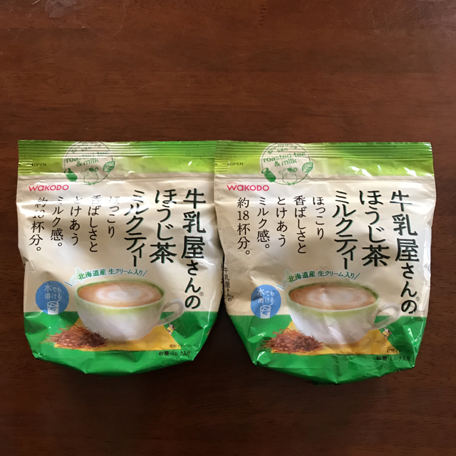 和光堂(ワコウドウ)のWAKODO 牛乳屋さんのほうじ茶ミルクティー 2袋 食品/飲料/酒の飲料(その他)の商品写真