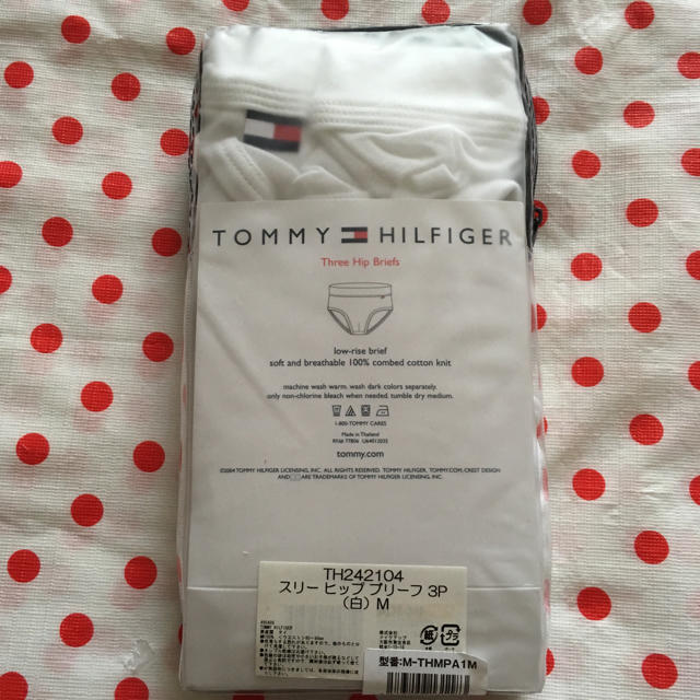 TOMMY HILFIGER(トミーヒルフィガー)のTOMMY HILFIGER ローライズブリーフ3P メンズのアンダーウェア(その他)の商品写真