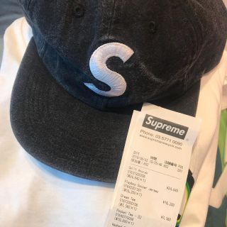 シュプリーム(Supreme)のSupreme Washed Chambray S Logo 6-Panel(キャップ)