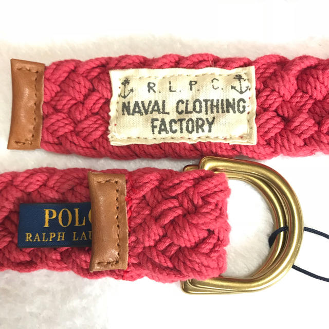 POLO RALPH LAUREN(ポロラルフローレン)のPOLO RALPH LAUREN ベルト /L.Red メンズのファッション小物(ベルト)の商品写真