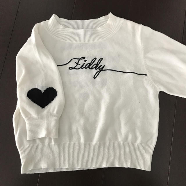 ZIDDY(ジディー)のZIDDY サマーニット 七分袖 キッズ/ベビー/マタニティのキッズ服女の子用(90cm~)(Tシャツ/カットソー)の商品写真