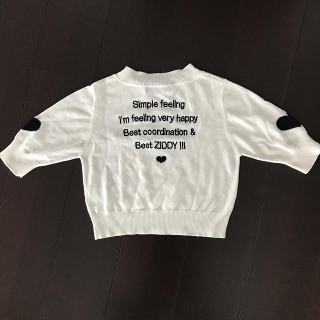 ZIDDY(ジディー)のZIDDY サマーニット 七分袖 キッズ/ベビー/マタニティのキッズ服女の子用(90cm~)(Tシャツ/カットソー)の商品写真