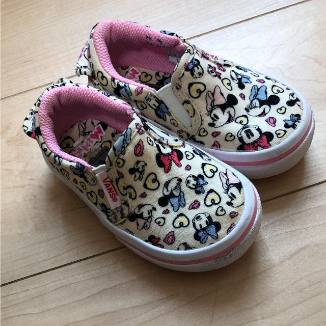 VANS(ヴァンズ)のVANS  ミニー スリッポン キッズ/ベビー/マタニティのベビー靴/シューズ(~14cm)(スリッポン)の商品写真