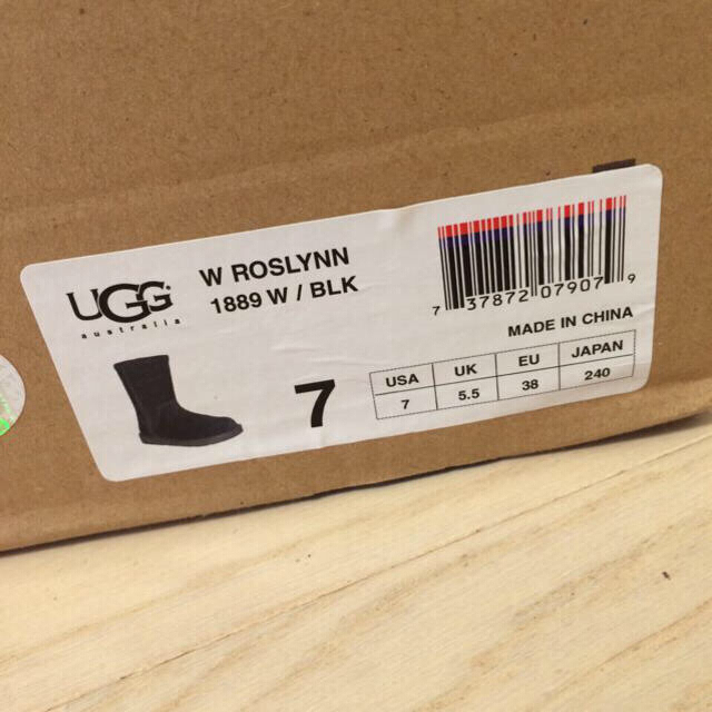 UGG(アグ)のugg黒♡ レディースの靴/シューズ(ブーツ)の商品写真