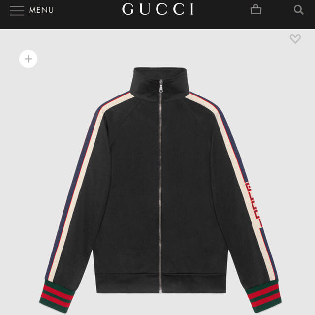 Gucci(グッチ)のGUCCI テクニカルジャージ 新品未使用 メンズのトップス(ジャージ)の商品写真