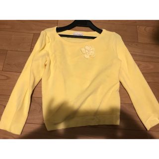 クレージュ(Courreges)の【美品】クレージュ カットソー イエロー(カットソー(長袖/七分))