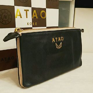 アタオ(ATAO)のアタオ　アネット　ネイビー&アイボリー　(本体のみ)(財布)