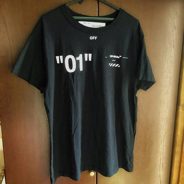 Satire Fordeling Surichinmoi OFF-WHITE - off-white for all 01 diagonal tee 黒 sの通販 by やまぴ's  shop｜オフホワイトならラクマ