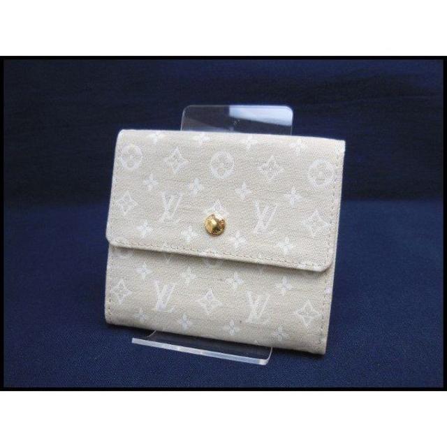 LOUIS VUITTON(ルイヴィトン)のルイヴィトン ミニラン Wホック 折財布 M95309 デュンヌ レディースのファッション小物(財布)の商品写真