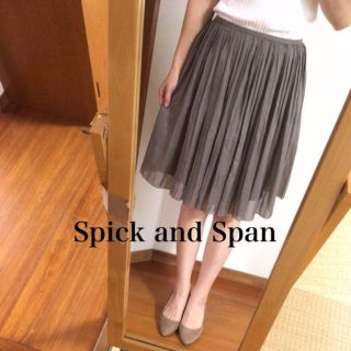 スピックアンドスパン(Spick & Span)のSpick and Span✨プリーツスカート(ひざ丈スカート)