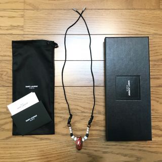 サンローラン(Saint Laurent)のSAINT LAURENT 15SS ストーン ネックレス 新品 サンローラン(ネックレス)